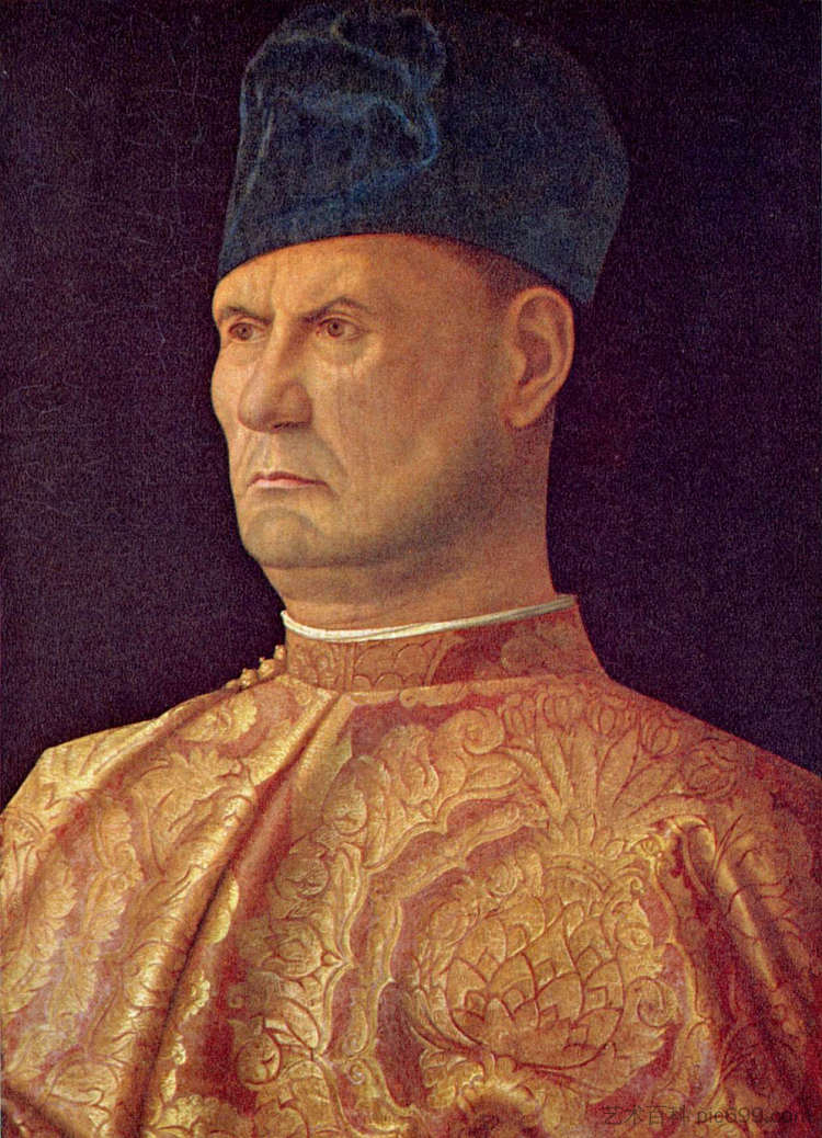 女妖的肖像 Portrait of a condottiere (c.1475 - c.1485),乔凡尼·贝利尼