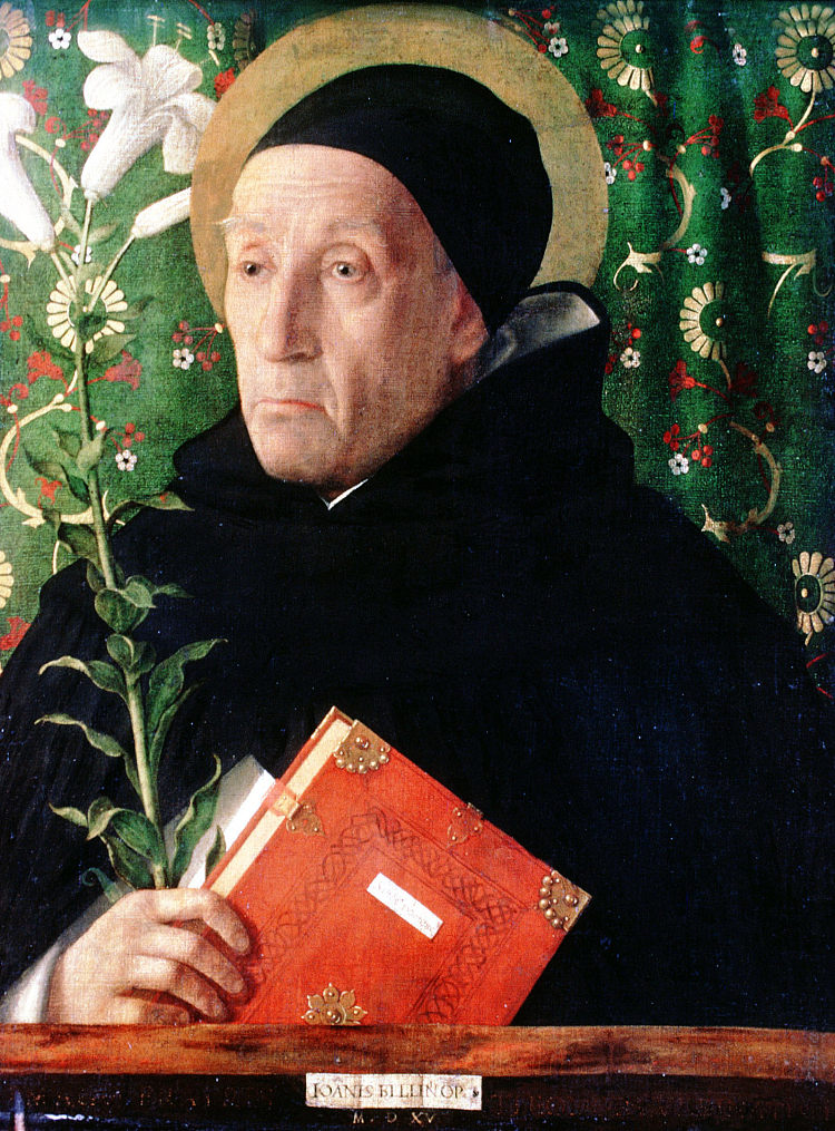 弗拉·西奥多罗·达·乌尔比诺的肖像 Portrait of Fra Theodoro da Urbino (1515)，乔凡尼·贝利尼