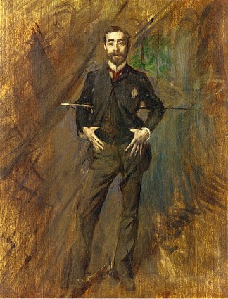 约翰·辛格·萨金特 John Singer Sargent (1890)，乔瓦尼·波尔蒂尼