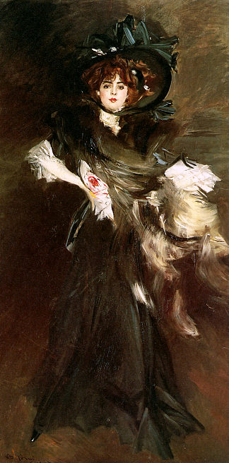 兰瑟尔姆小姐 Mademoiselle Lanthelme (1907)，乔瓦尼·波尔蒂尼