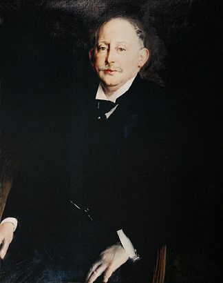 阿尔弗雷德·贝特的肖像 Portrait of Alfred Beit (1906)，乔瓦尼·波尔蒂尼
