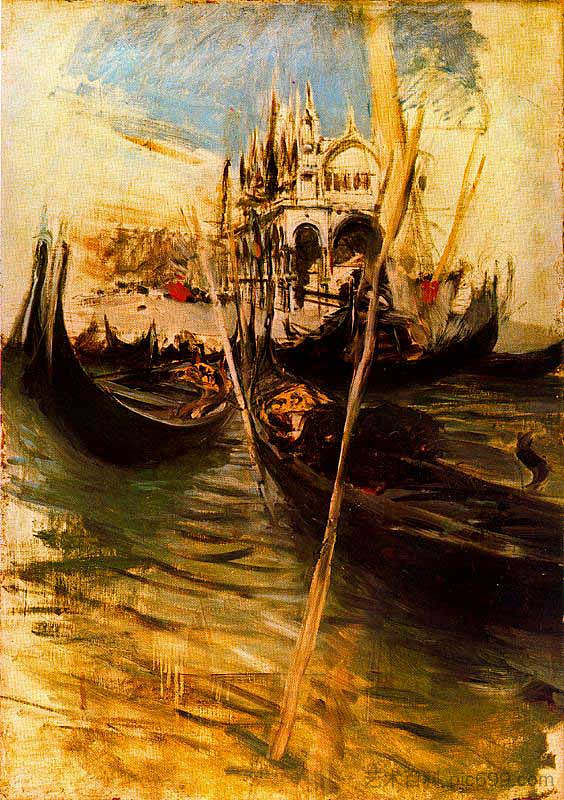 威尼斯的圣马可 San-Marco in Venice (1895)，乔瓦尼·波尔蒂尼