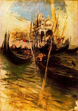 威尼斯的圣马可 San-Marco in Venice (1895)，乔瓦尼·波尔蒂尼