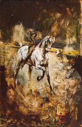 翰 White Horse (1883)，乔瓦尼·波尔蒂尼