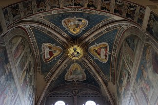 里努奇尼教堂（圣十字教堂） Rinuccini Chapel (Basilica of Santa Croce) (c.1370)，乔瓦尼（来自米兰）