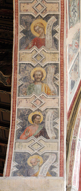 里努奇尼教堂（圣十字教堂） Rinuccini Chapel (basilica of Santa Croce) (c.1370)，乔瓦尼（来自米兰）
