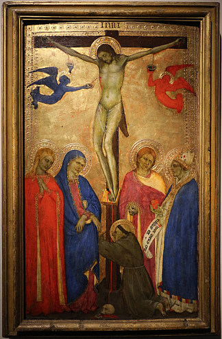 受难 Crucifixion (c.1355)，乔瓦尼（来自米兰）