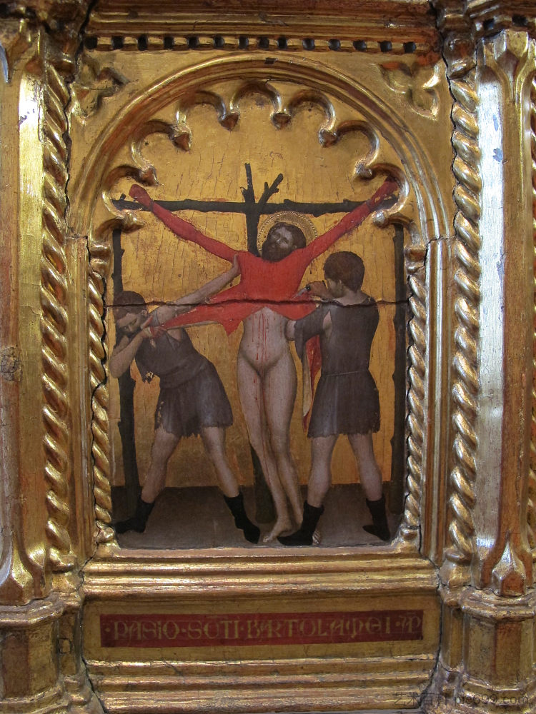 来自仁慈医院，Predella 2，4，圣巴塞洛缪殉难 Da Spedale Della Misericordia, Predella 2, 4, Martirio Di S. Bartolomeo (c.1370)，乔瓦尼（来自米兰）