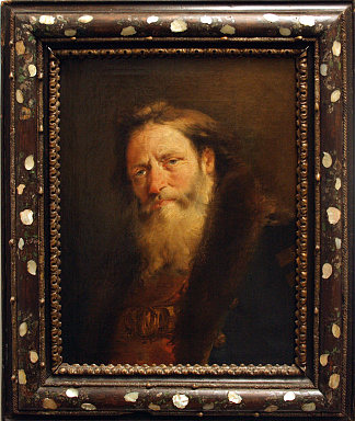 一个老人的头 Head of an old man，乔万尼·多米尼克·提埃波罗