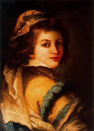 页面男孩的肖像 Portrait of a Page Boy (1760)，乔万尼·多米尼克·提埃波罗
