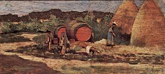 红色的桶 The red barrels (1868 – 1870)，乔瓦尼·法托里