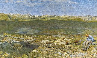 高山牧场 Alpweiden (1895)，乔凡尼·塞冈提尼