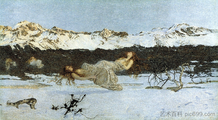 情欲的惩罚 The Punishment of Lust (1896 - 1897),乔凡尼·塞冈提尼