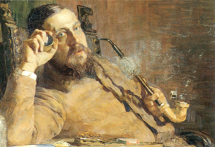 维克多·格鲁比奇 Vittore Grubicy (1887)，乔凡尼·塞冈提尼