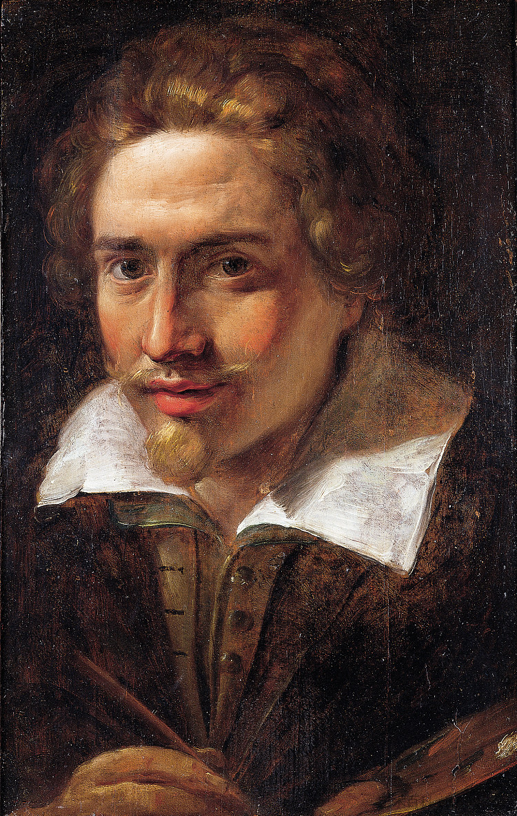 自画像 Self Portrait (c.1600)，朱利奥·切萨雷·普罗卡奇尼