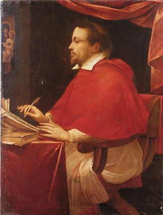 费德里科·博罗梅奥的肖像 Portrait of Federico Borromeo (1610)，朱利奥·切萨雷·普罗卡奇尼