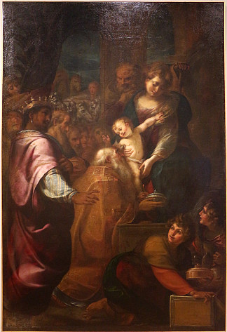 贤士的崇拜 Adorazione dei Magi (1625)，朱利奥·切萨雷·普罗卡奇尼