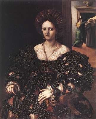 一个女人的肖像 Portrait of a Woman (1531)，朱利奥·罗马诺