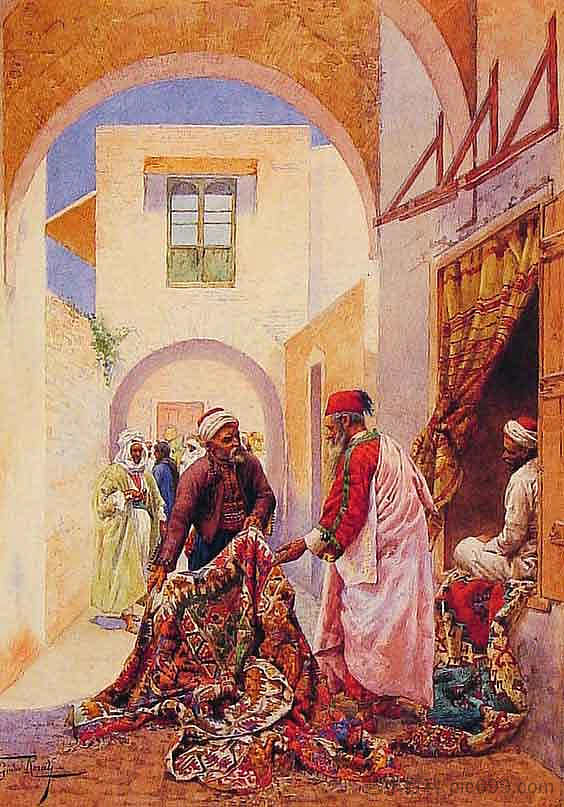 地毯销售商 Carpet Sellers，朱利奥·罗萨蒂