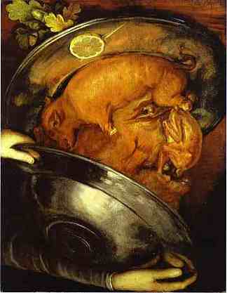 厨师 The Cook (1570)，朱塞佩·阿沁波尔多