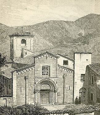 卡瓦尼奥洛的圣费德修道院 Abbey of Santa Fede in Cavagnolo (1890)，朱塞佩·巴贝里斯