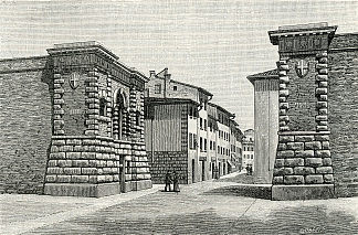 维托里奥·埃马努埃莱屏障 Barriera Vittorio Emanuele (1895)，朱塞佩·巴贝里斯