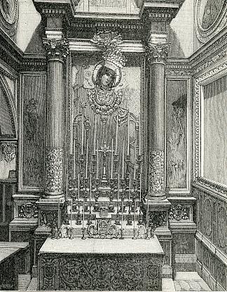 蒙特韦尔吉内圣母祭坛 Altare Della Madonna Di Montevergine (1898)，朱塞佩·巴贝里斯