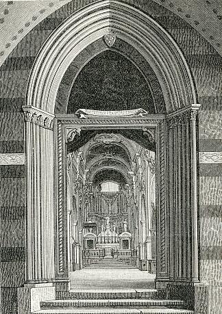 蒙特韦尔吉内教堂的马焦雷门 Porta Maggiore Della Chiesa Di Montevergine (1898)，朱塞佩·巴贝里斯