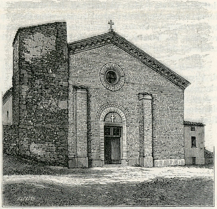 玉米粥教堂，修复前， Chiesa Di Polenta, Prima Del Restauro, (1900)，朱塞佩·巴贝里斯