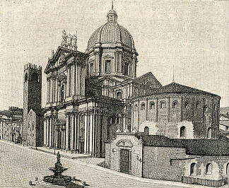 新大教堂或大教堂和旧大教堂 Duomo Nuovo O Cattedrale E Duomo Vecchio (1898)，朱塞佩·巴贝里斯