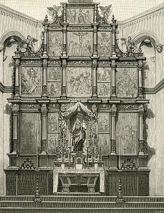 圣多梅尼科教堂的圣玫瑰教堂 Cappella Del Ss. Rosario, Nella Chiesa Di San Domenico (1893)，朱塞佩·巴贝里斯