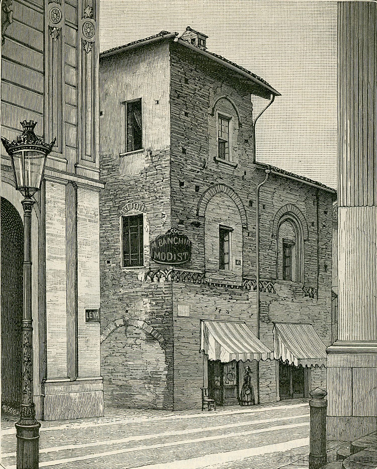 托尔托纳的哥特式房子 Casa Gotica in Tortona (1890)，朱塞佩·巴贝里斯