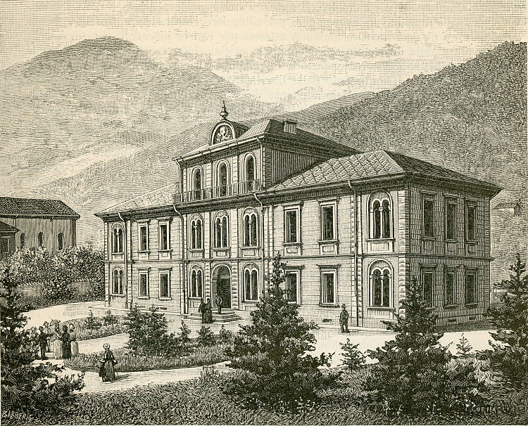 瓦尔登斯之家在托雷佩利切 Casa Valdese in Torre Pellice (1890)，朱塞佩·巴贝里斯