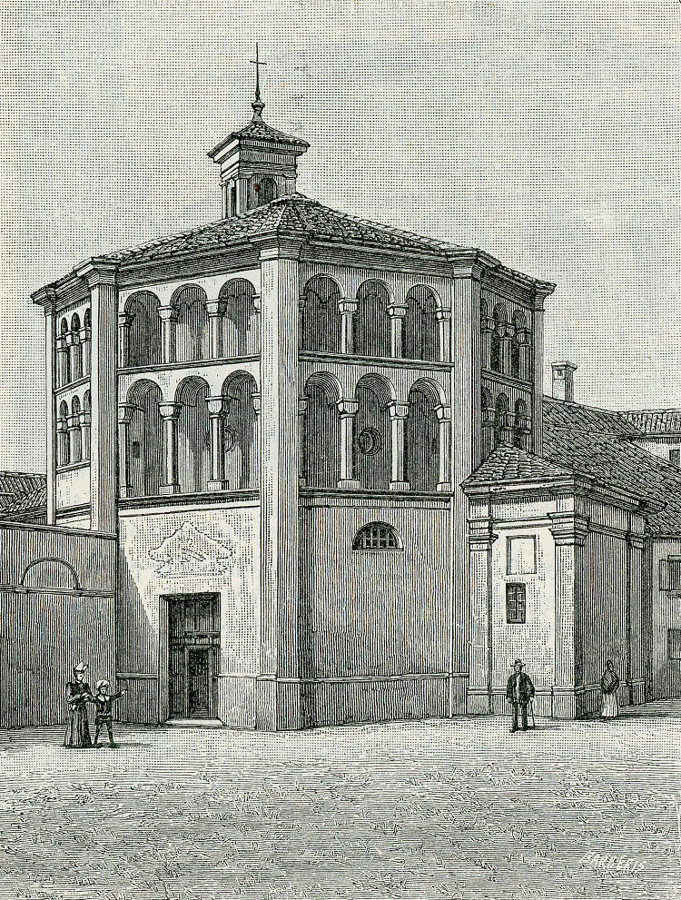 洗礼堂，现在是圣基亚拉礼拜堂 Il Battistero, Ora Oratorio Di Santa Chiara (1899)，朱塞佩·巴贝里斯
