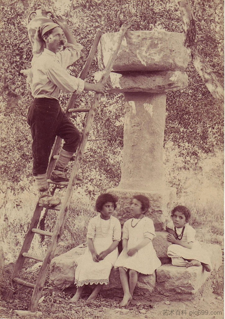 西西里农民 Sicilian peasants (c.1880 - c.1889),朱塞佩·布鲁诺
