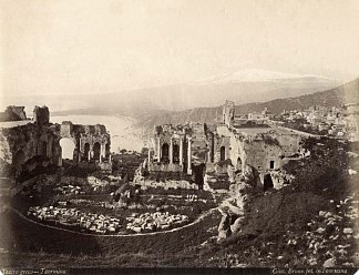 希腊剧院 – 陶里米纳 Greek theatre – Taorimina，朱塞佩·布鲁诺