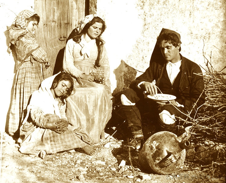 来自利米纳的农民 Peasants from Limina (c.1880 - c.1889),朱塞佩·布鲁诺