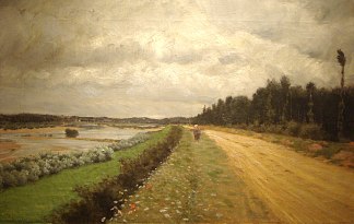 沿着奥凡托河 Lungo l’Ofanto (1870)，朱塞佩·德·尼蒂斯