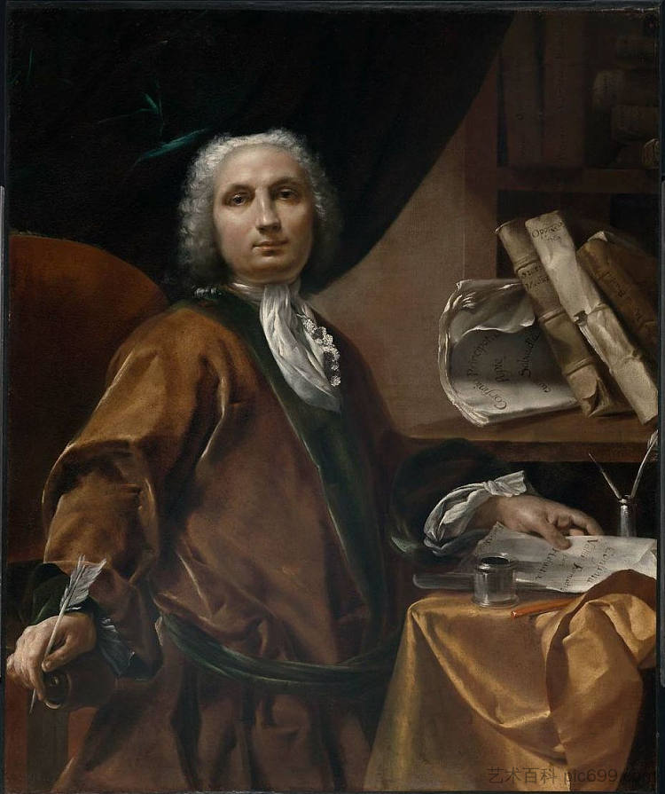 总理弗洛里乌斯·塞内修斯 Chancellor Florius Senesius (1740),朱塞佩·玛丽亚·克雷斯皮