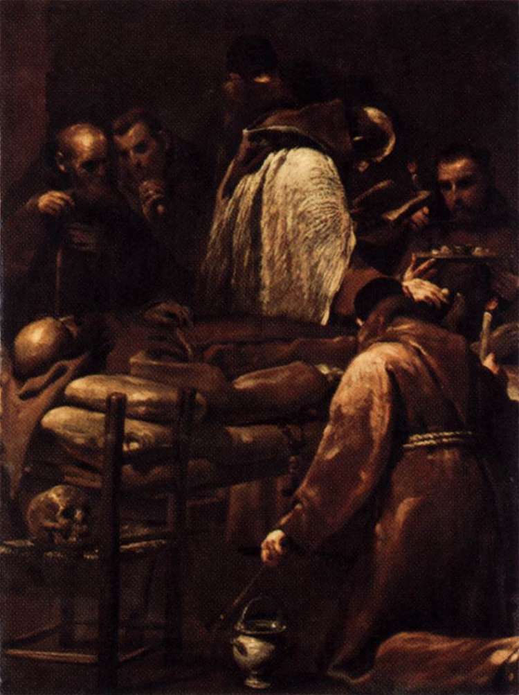 七圣事 - 极端圣事 The Seven Sacraments - Extreme Unction (1712)，朱塞佩·玛丽亚·克雷斯皮