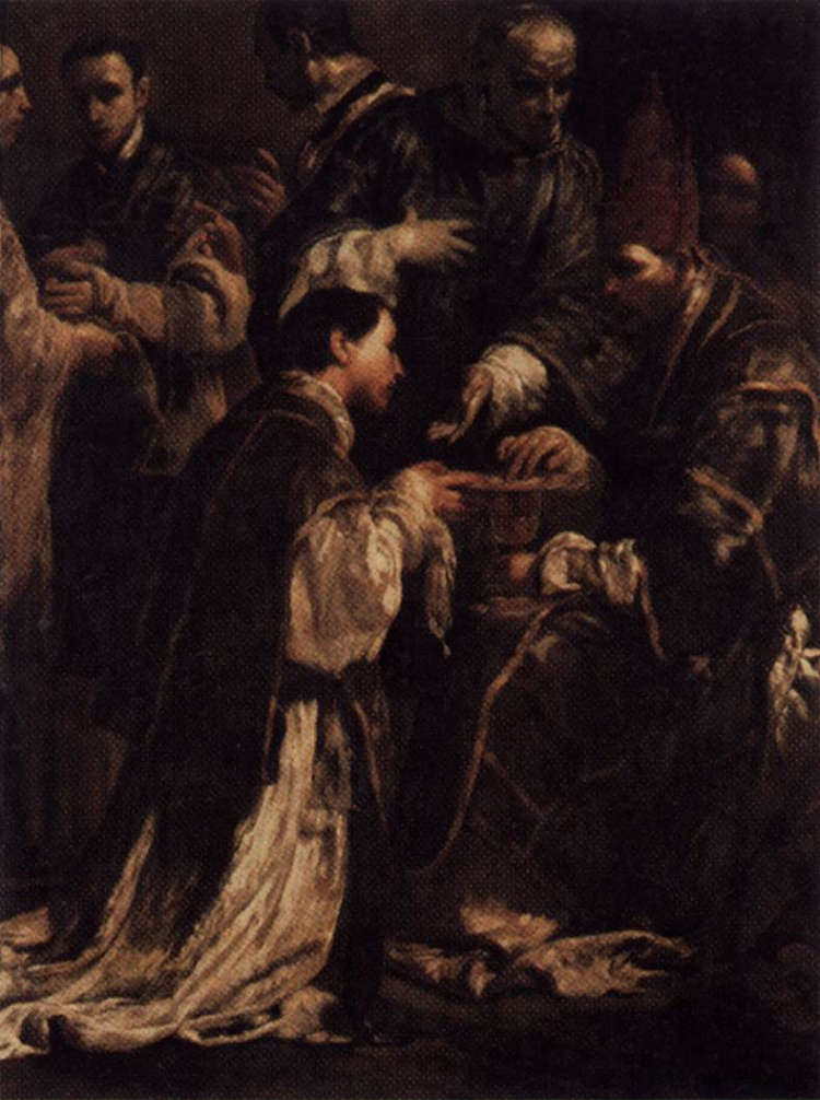 七圣事 - 祝圣 The Seven Sacraments - Ordination (1712)，朱塞佩·玛丽亚·克雷斯皮