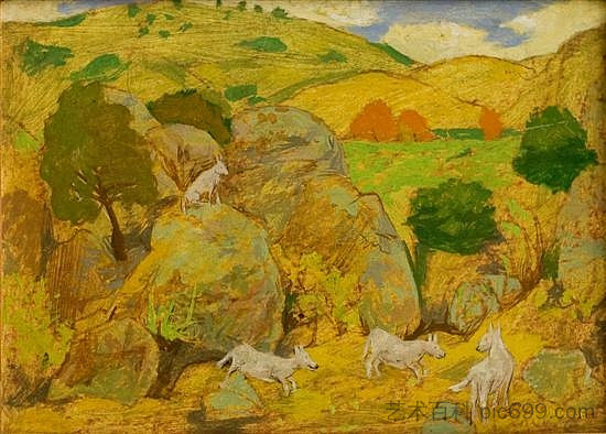 国家景观 Country Landscape (1966),格雷戈尔·米肖龙泽