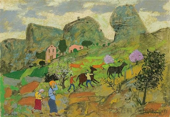 山谷中的牧羊人 Shepherds in the valley (1981),格雷戈尔·米肖龙泽