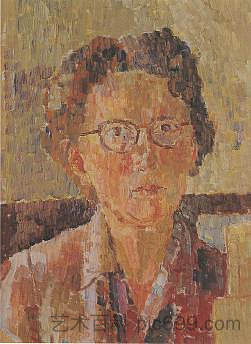 自画像 Self-Portrait (1948)，格雷丝·科辛顿·史密斯