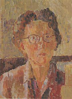 自画像 Self-Portrait (1948)，格雷丝·科辛顿·史密斯