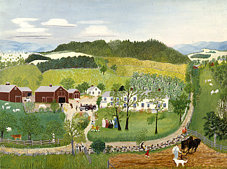 摩西奶奶去大城市 Grandma Moses Goes to the Big City (1946)，摩西奶奶