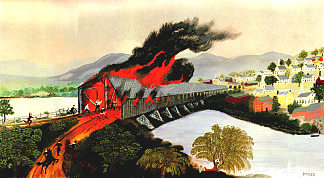 1862年特洛伊的燃烧 The Burning of Troy in 1862 (1943)，摩西奶奶