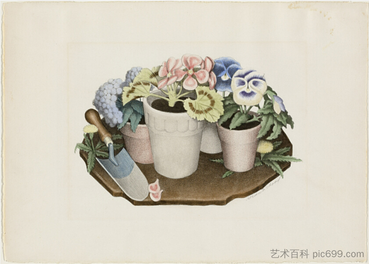 驯服的花朵 Tame Flowers (1939; United States ),格兰特伍德