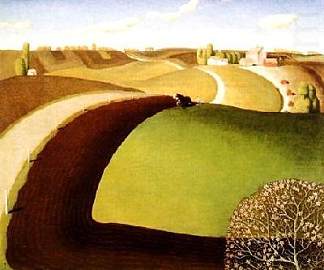 春耕 Spring Plowing (1932)，格兰特伍德