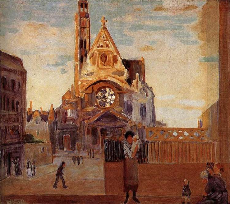 圣艾蒂安杜蒙（圣吉纳维耶夫教堂） St. Etienne du Mont (Church of St. Genevieve) (1920)，格兰特伍德